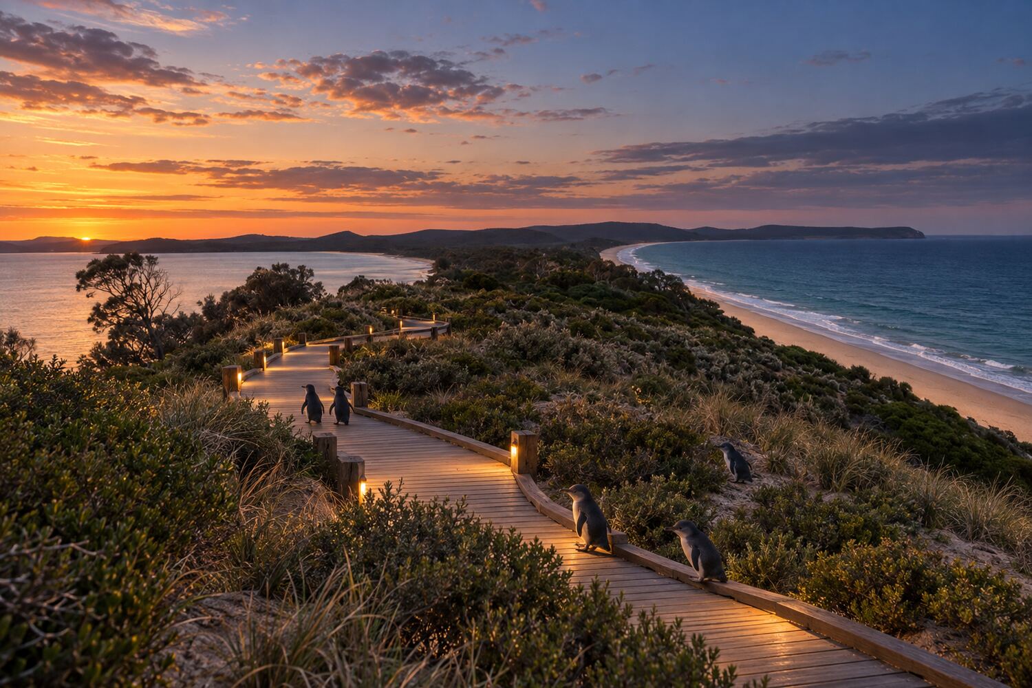 Guided dusk tour boardwalk